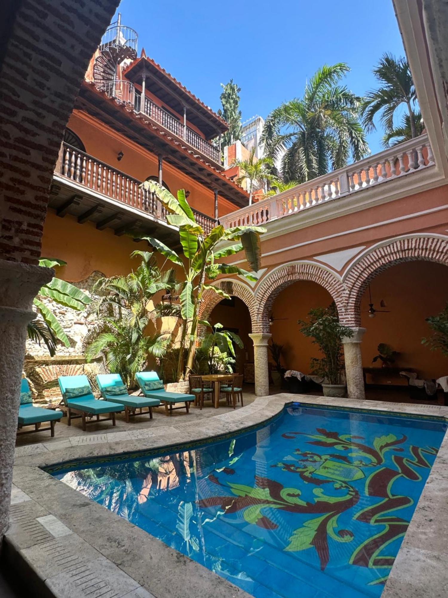 Вилла Casa Estrella Colonial Mansion Картахена Экстерьер фото