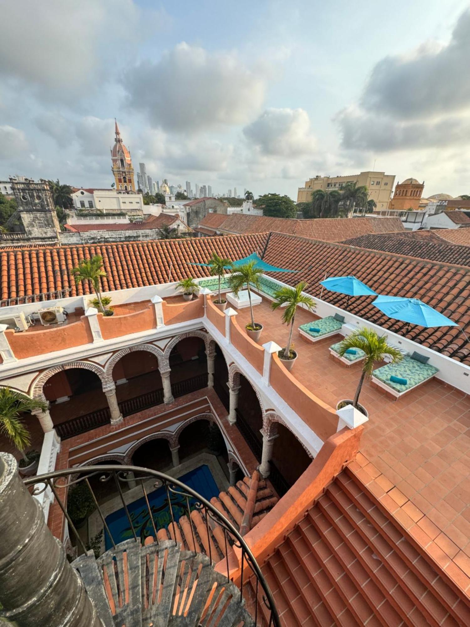 Вилла Casa Estrella Colonial Mansion Картахена Экстерьер фото